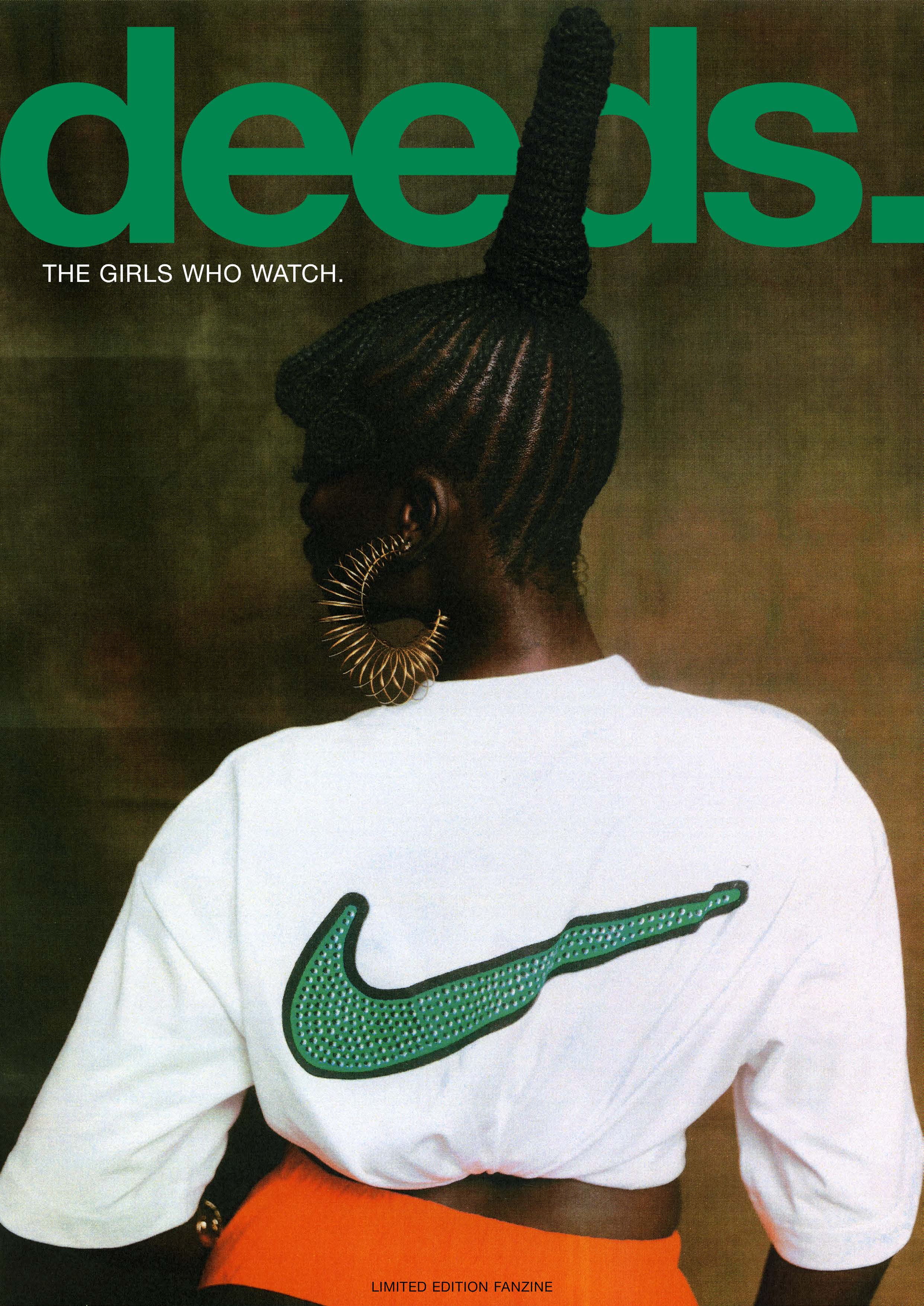 Nike and Deeds Magazine Present Limited Edition Zine, ‘The Girls Who Watch’
